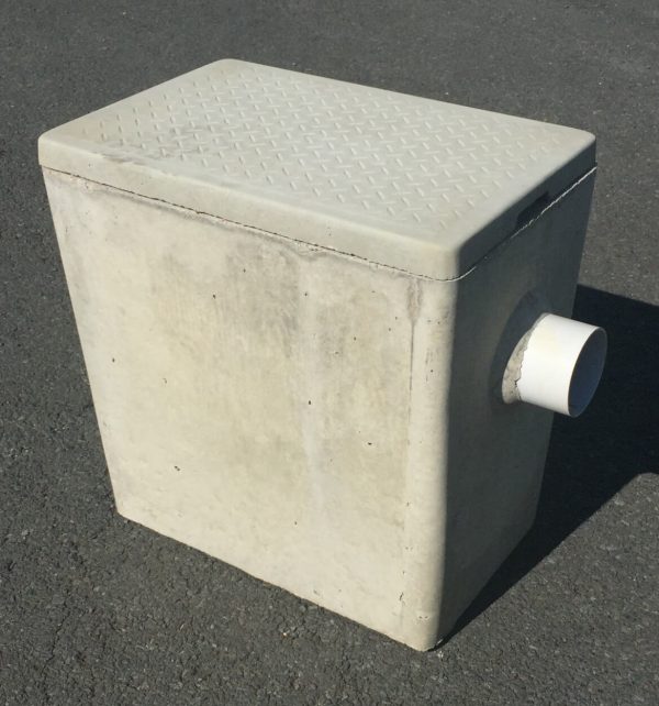 concrete grease trap