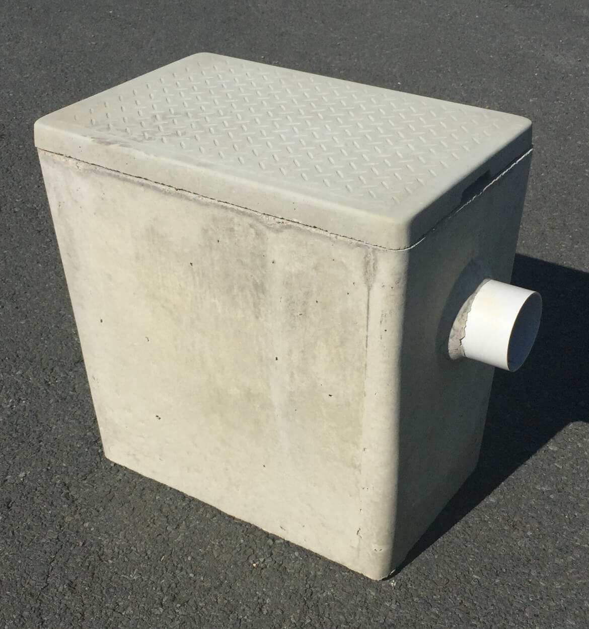 concrete grease trap