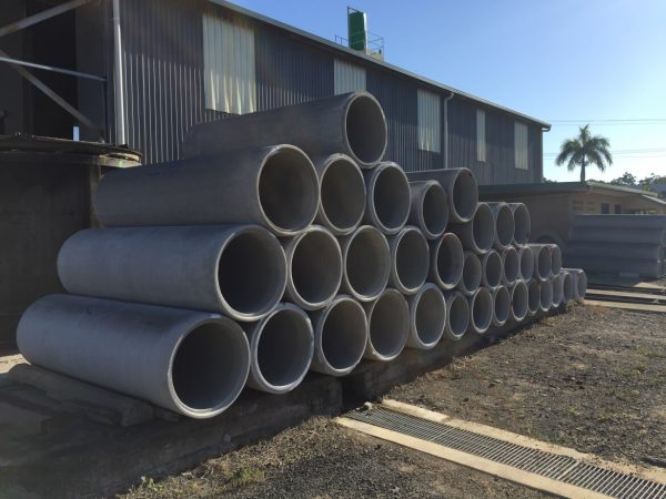 concrete pipes