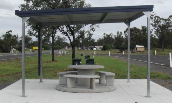 concrete outdoor setting