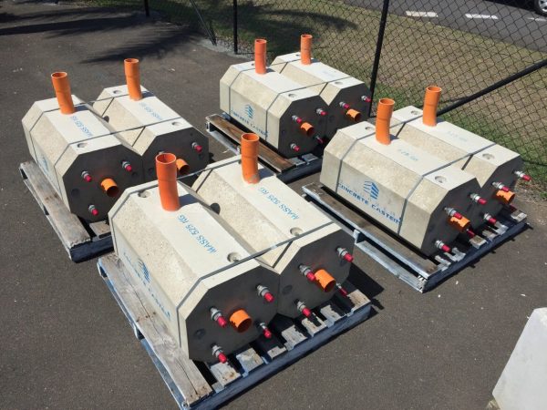 street signal footings